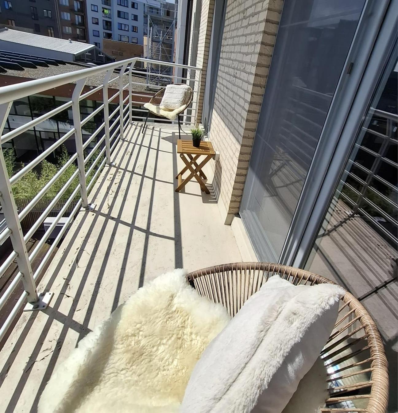 Luxueus, Ruim Appartement Op 350M Van Het Strand Ostende Exterior foto